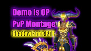 Shadowlands Demonology Warlock PTR PVP Montage - 9.0.1 WoW