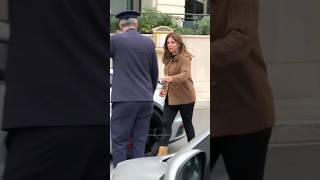 Billionaire Madame tips & leaves Hotel Paris in her Porsche #billionaire #monaco #luxury #lifestyle