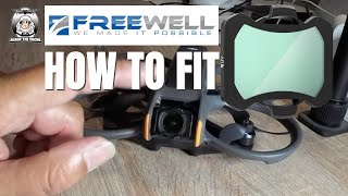 DJI Avata 2  How to fit a filter #shaunthedrone #freewell