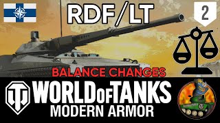 RDF/LT II Decent Balance Changes and Tank Guide! II 3 Gameplays! II WoT Console Valiant Season