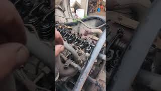 Checking VALVE CLEARANCE on old FE6 DIESEL (Lazy way)