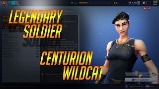 LEGENDARY CENTURION WILDCAT: Fortnite Legendary Soldier Gameplay