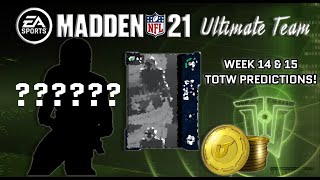 MUT 21 TOTW Predictions! Week 14 & 15 LTDs, Heroes and Player Of The Week Picks!