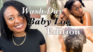 Baby Loc Wash Day Routine and Tips