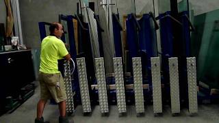 The Glass Racking Company 10Bay Obscure full wind