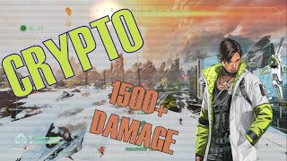 Apex Legends | 1750 Damage 7 Kills | Crypto Gameplay |  Playing with Randoms|