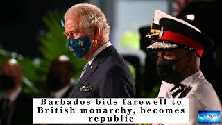 Barbados bids farewell to British monarchy, becomes republic