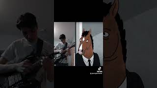 bojack but midwestern emo intro #shorts #guitarmemes #bojackhorseman