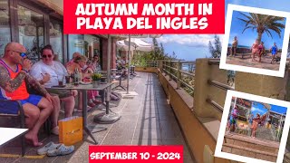 Gran Canaria🌴AUTUMN MONTH IN PLAYA DEL INGLES - SEPTEMBER 10 - 2024