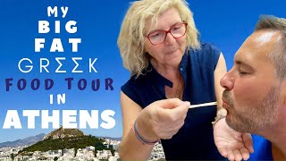 My BIG FAT GREEK Food Tour (Athens Central Market)