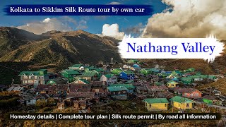 Nathang valley : Nathang valley from Zuluk | Silk route by own car | Silk route tourist spot