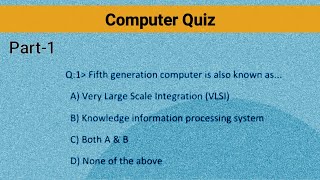 Computer Quiz |#shorts| Part 1