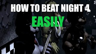 How to beat night 4 of FNAF 1