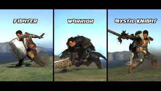 Dragon's Dogma - Fighter, Warrior, Mystic Knight《Moveset》