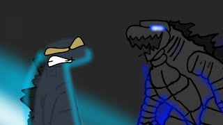 SALAMANDER VS GODZILLA Z! (ANIMATION FIGHT)