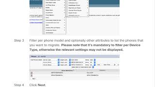 Cisco Phone Migration to Broadworks / 3PCC via CUCM Method