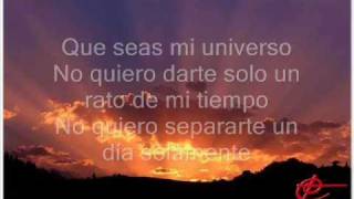 Mi Universo con Letra - Jesus adrian romero