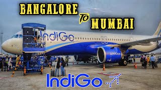 Bangalore To Mumbai Flight Vlog | Indigo Flight Journey | Indigo Economy Class | Trip To Mumbai