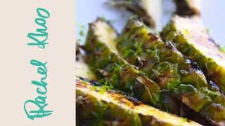 Rachel Khoo's Maple Glazed Pineapple Wedges