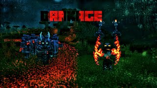 Minecraft bedrock addon:DarkAge Bizzare Remake...