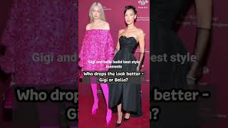 Bella vs Gigi 11😍 #shortswithcamilla #bellahadid #gigihadid #foxeyes