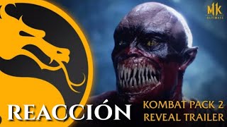 Mortal Kombat 11 Ultimate |  Tráiler de presentación oficial de Kombat Pack 2 reacción