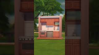 Let's Build a TINY KITCHEN \\ #sims4 Room Builds