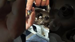 How to install valve seats on LS Heads. Use this simple tool. #shorts