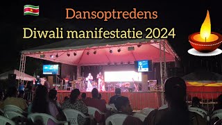 Suriname:Dansoptredens op Diwali manifestatie 2024