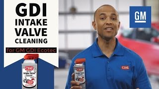 Intake Valve Cleaning GM GDI Ecotec CRC GDI IVD Intake Valve & Turbo Cleaner