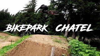 Chatel Bikepark 2024 : On ride entre les orages et la pluie !