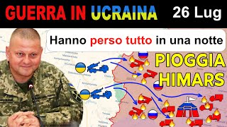 26 Lug: Combinazione Devastante: HIMARS e Partigiani DISTRUGGONO IMPORTANTE BASE RUSSA