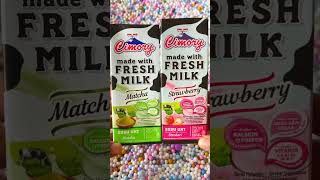 Menemukan Minuman Susu Cimory FRESH MILK rasa Matcha dan Stroberi #huntingjajan #minuman #drink