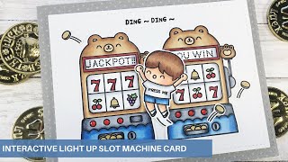 How to Create Light Up Cards in Minutes with NEW EZ Lights | Slot Machine Light Up Card