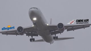 Football Charters and AWFUL WEATHER at a Regional Airport | A320 & 767