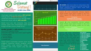 BPS Call-6501, Aplikasi Informasi Data BPS Malinau, Automatic Responder Data BPS Malinau