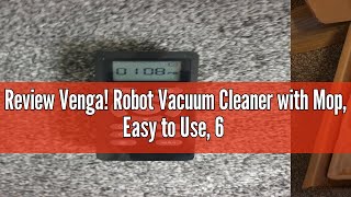 Review Venga! Robot Vacuum Cleaner with Mop, Easy to Use, 6 Cleaning Modes, Quiet Action, White, VG