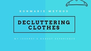 Life Changing: Decluttering & Organising Marie Kondo Style: Clothes