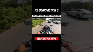 Best Camera For Beginners 🔥 #shorts #shortsfeed #dji #djiosmoaction3 #motovlog #r15 #rider #bike