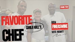 Carla Hall’s Favorite Chef | VOTE NOW for Chef Fineaswine #youtube #vote #share #trending