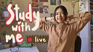 live: study with me // (2 x 30 min, 5 min break)