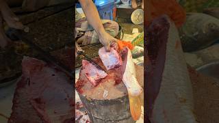 Amazing Carp Fish Cutting Skills In Bangladesh Fish Market #shorts