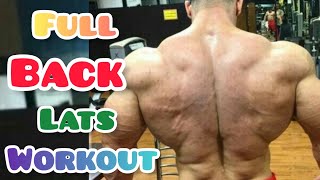 Best Back Workout | Big Back | V - Shape