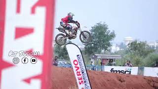 MRF supercross at a first time Mysore FMNCI#2023video#mysore#karnataka #part1