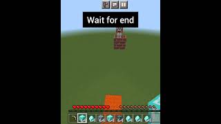 Wait For End! #shorts #minecraft #viral #ytshorts #memes #youtubeshorts #youtubeshortsvideo #toxic 🤗