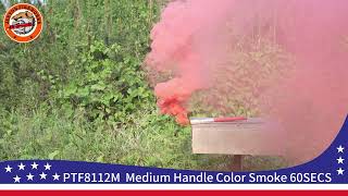 PTF8112M  Medium Handle Color Smoke 60SECS