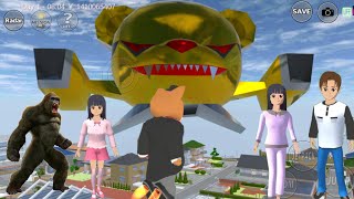 YUTA MENINGG4LL SAAT MELAWANN ALIEN - DUNIA SAKURA DISERANG ALIEN #sakuraschoolsimulator #sakura