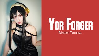 🆕Yor Forger Makeup Easy Tutorial 2022 | How To Makeup Tutorial With Akaten Red