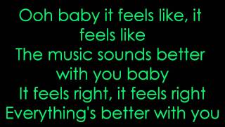 Big Time Rush - Music Sounds Better With You LYRICS