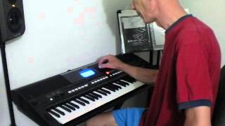 Yamaha PSR-E433 high spec Keyboard Demo of basic features and cover of Jump